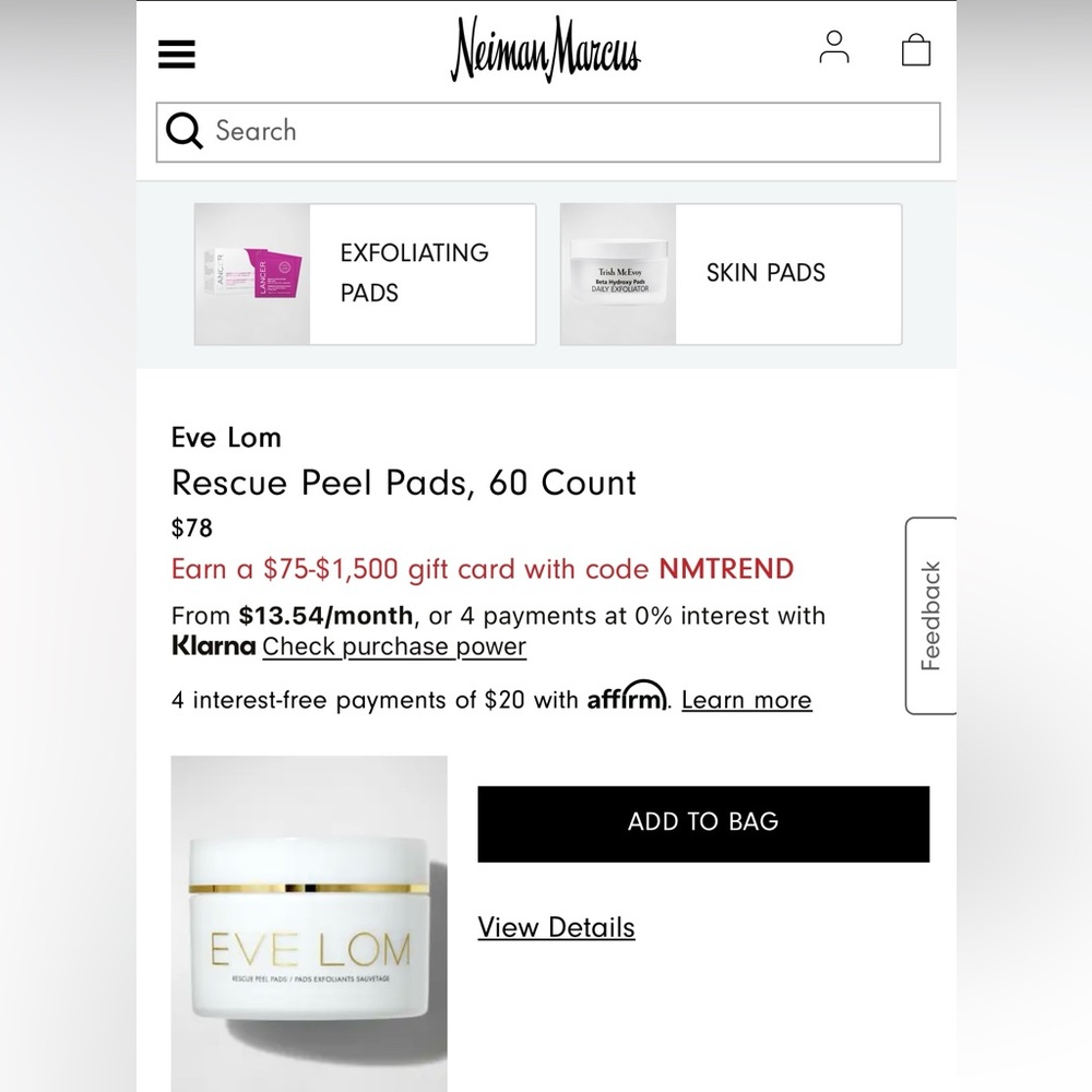EVELOM Rescue Peel pads. - Picture 5 of 5